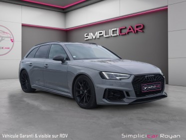 Audi rs4 avant 2.9 v6 tfsi 450 ch tiptronic 8 rapports origine audi royan garantie 12 mois occasion simplicicar royan...