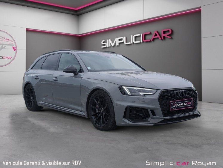 Audi rs4 avant 2.9 v6 tfsi 450 ch tiptronic 8 rapports origine audi royan garantie 12 mois occasion simplicicar royan... Audi rs4 avant 2.9 v6 tfsi 450 ch tiptronic 8 rapports origine audi royan garantie 12 mois occasion simplicicar royan...