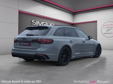 Audi rs4 avant 2.9 v6 tfsi 450 ch tiptronic 8 rapports origine audi royan garantie 12 mois occasion simplicicar royan...