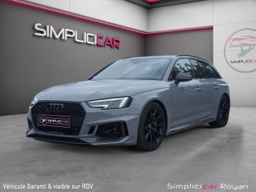 Audi rs4 avant 2.9 v6 tfsi 450 ch tiptronic 8 rapports origine audi royan garantie 12 mois occasion simplicicar royan...