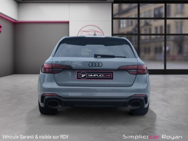 Audi rs4 avant 2.9 v6 tfsi 450 ch tiptronic 8 rapports origine audi royan garantie 12 mois occasion simplicicar royan...