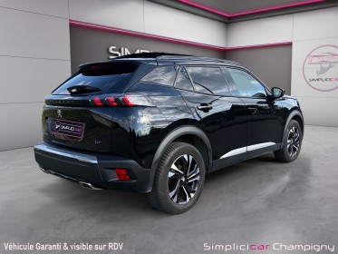 Peugeot 2008 130 cv eat8 gt / toit ouvrant / compteur 3d / carplay occasion champigny-sur-marne (94) simplicicar simplicibike...