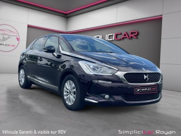 Ds ds5 bluehdi 120 ss bvm6 be chic garantie 12 mois occasion simplicicar royan simplicicar simplicibike france