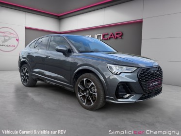 Audi q3 sportback 45 tfsie  245 ch s tronic 6 s line / sline / carplay / matrix led / sport black occasion...
