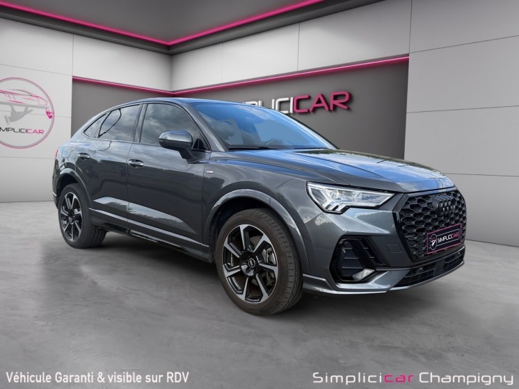 Audi q3 sportback 45 tfsie 245 ch s tronic 6 s line / sline / carplay / matrix led / sport black occasion... Audi q3 sportback 45 tfsie 245 ch s tronic 6 s line / sline / carplay / matrix led / sport black occasion...