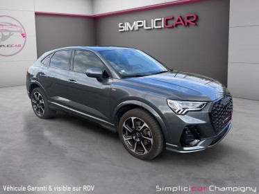 Audi q3 sportback 45 tfsie  245 ch s tronic 6 s line / sline / carplay / matrix led / sport black occasion...