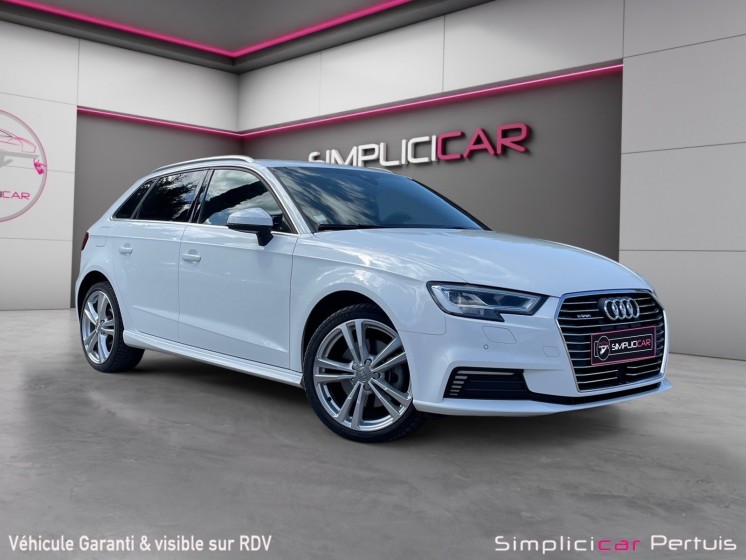 Audi a3 sportback 40 e-tron 204 s line s tronic occasion simplicicar pertuis simplicicar simplicibike france Audi a3 sportback 40 e-tron 204 s line s tronic occasion simplicicar pertuis simplicicar simplicibike france