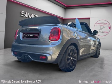 Mini cooper s cabriolet 2.0 192 bva6 chili occasion  simplicicar vaucresson nice - pfvauto simplicicar simplicibike france
