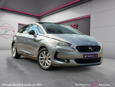 Ds ds5 thp 165 ss eat6 so chic - caméra recul - toit panoramique - garantie 12 mois occasion simplicicar nimes - rb auto...