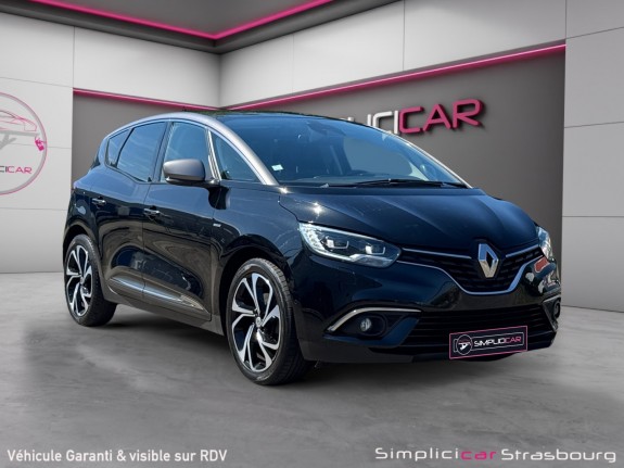 Renault scenic iv dci 160 energy edc intens bose - camera de recul - keyless go - toit pano occasion simplicicar strasbourg...
