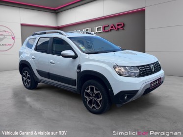 Dacia duster blue dci 115 4x4 prestige caméra 360/gps/pack city garantie 12 mois occasion simplicicar perpignan  simplicicar...