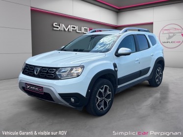 Dacia duster blue dci 115 4x4 prestige caméra 360/gps/pack city garantie 12 mois occasion simplicicar perpignan  simplicicar...