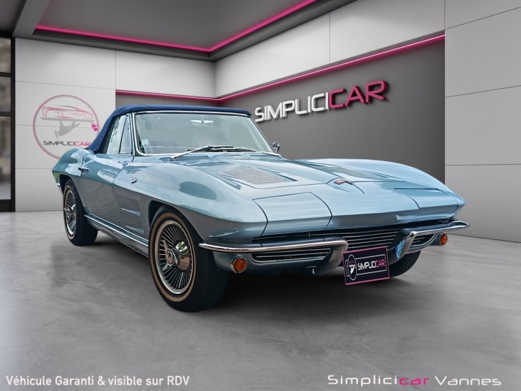 Chevrolet corvette cabriolet c2 stingray cabriolet - expertisee - garantie 12 mois occasion scl 56 - simplicicar vannes... Chevrolet corvette cabriolet c2 stingray cabriolet - expertisee - garantie 12 mois occasion scl 56 - simplicicar vannes...