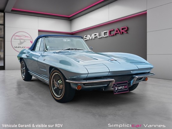 Chevrolet corvette  cabriolet c2 stingray cabriolet - expertisee - garantie 12 mois occasion scl 56 - simplicicar vannes...