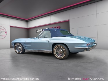 Chevrolet corvette  cabriolet c2 stingray cabriolet - expertisee - garantie 12 mois occasion scl 56 - simplicicar vannes...
