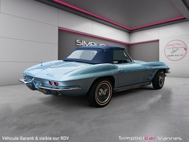 Chevrolet corvette  cabriolet c2 stingray cabriolet - expertisee - garantie 12 mois occasion scl 56 - simplicicar vannes...