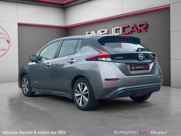 Nissan leaf 2019 electrique 40kwh acenta garantie 12 mois occasion simplicicar brest simplicicar simplicibike france