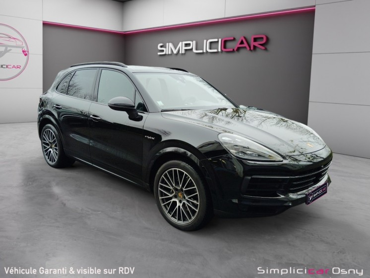 Porsche cayenne e-hybrid bva tiptronic 3.0 v6 462 ch occasion osny simplicicar simplicibike france