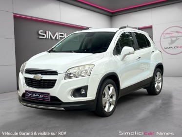 Chevrolet trax caméra recul - distribution ok - garantie 12 mois occasion simplicicar nimes - rb auto simplicicar...