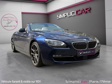 Bmw serie 6 cab f12 640d 313ch xdrive 158g excellis a/entretien complet bmw/bang olufsen/siege chauffant/garantie 12 mois...