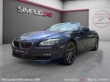 Bmw serie 6 cab f12 640d 313ch xdrive 158g excellis a/entretien complet bmw/bang olufsen/siege chauffant/garantie 12 mois...