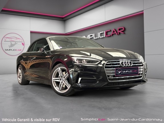 Audi a5 cabriolet 2.0 tfsi 190 s tronic 7 s line garantie 12 mois occasion simplicicar saint-jean simplicicar simplicibike...