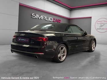 Audi a5 cabriolet 2.0 tfsi 190 s tronic 7 s line garantie 12 mois occasion simplicicar saint-jean simplicicar simplicibike...