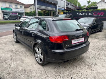 Audi a3 sportback 2.0 tdi 140 dpf s line occasion simplicicar livry gargan simplicicar simplicibike france