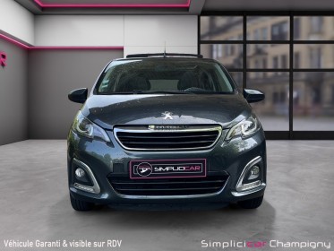 Peugeot 108 1.0 vti 68ch bvm5 access cabriolet - garantie 12mois - climatisation - kit main libre bluetooth - ideale pour......