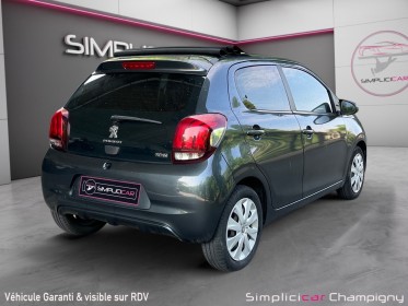 Peugeot 108 1.0 vti 68ch bvm5 access cabriolet - garantie 12mois - climatisation - kit main libre bluetooth - ideale pour......
