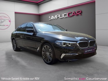Bmw serie 5 g30 518d 150 ch bva8 luxury - camÉra 360º - entretiens bmw - full options - garantie 12 mois occasion paris...
