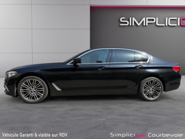 Bmw serie 5 g30 518d 150 ch bva8 luxury - camÉra 360º - entretiens bmw - full options - garantie 12 mois occasion paris...