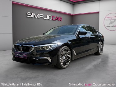 Bmw serie 5 g30 518d 150 ch bva8 luxury - camÉra 360º - entretiens bmw - full options - garantie 12 mois occasion paris...