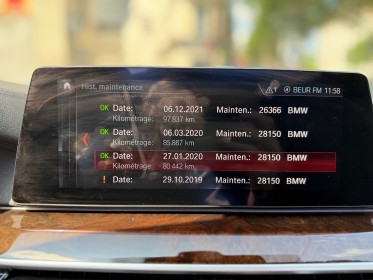Bmw serie 5 g30 518d 150 ch bva8 luxury - camÉra 360º - entretiens bmw - full options - garantie 12 mois occasion paris...