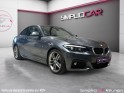 Bmw serie 2 coupe f22 lci 2.0 d 218d 150 ch bva8 m sport / caméra de recul occasion réunion ville st pierre simplicicar...
