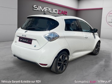 Renault zoe intens, batterie intégral, garantie 12 mois occasion simplicicar villejuif  simplicicar simplicibike france