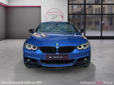 Bmw serie 4 cabriolet f33 lci 430i 252 ch bva8 pack m occasion  simplicicar vaucresson nice - pfvauto simplicicar...