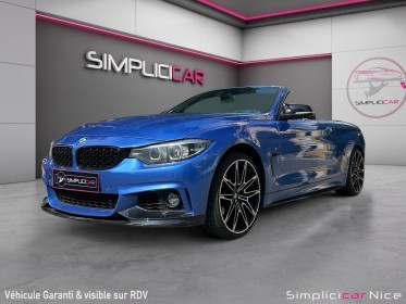 Bmw serie 4 cabriolet f33 lci 430i 252 ch bva8 pack m occasion  simplicicar vaucresson nice - pfvauto simplicicar...