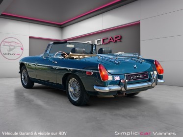 Mg b  1800 - capote neuve - moteur refait - garantie 12 mois occasion scl 56 - simplicicar vannes simplicicar simplicibike...