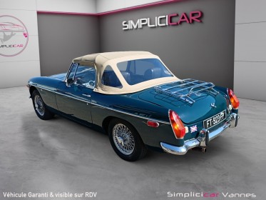 Mg b  1800 - capote neuve - moteur refait - garantie 12 mois occasion scl 56 - simplicicar vannes simplicicar simplicibike...