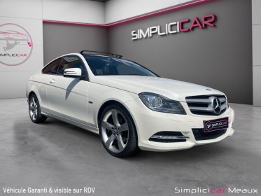 Mercedes classe c coupe 220 cdi blueefficiency exécutive a entretiens full mercedes a jour occasion simplicicar meaux...