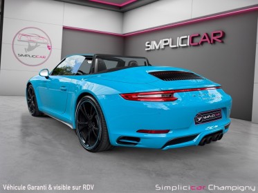 Porsche 911 carrera cabriolet 4s cabriolet 3.0i 420 pdk - préparation techart - Échappement sport occasion...