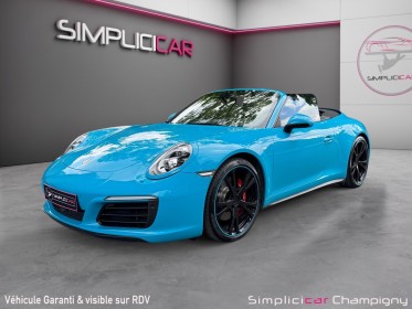 Porsche 911 carrera cabriolet 4s cabriolet 3.0i 420 pdk - préparation techart - Échappement sport occasion...