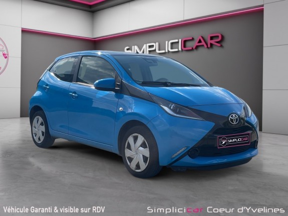 Toyota aygo 1.0 vvt-i x-cite x-shift occasion simplicicar coeur d'yvelines - auto expo 78 simplicicar simplicibike france