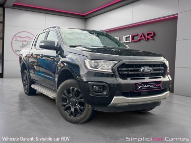 Ford ranger double cabine 2.0 ecoblue 205 ch bva10 e-4wd wildtrak occasion simplicicar frejus  simplicicar simplicibike france