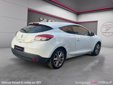 Renault megane iii coupe tce 115 energy eco2 intens, camera de recul, entretiens renault, garantie 12 mois occasion...