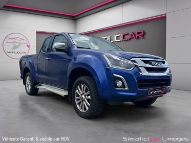 Isuzu d-max crew cab 1.9 4x4 solar plus occasion simplicicar limoges  simplicicar simplicibike france