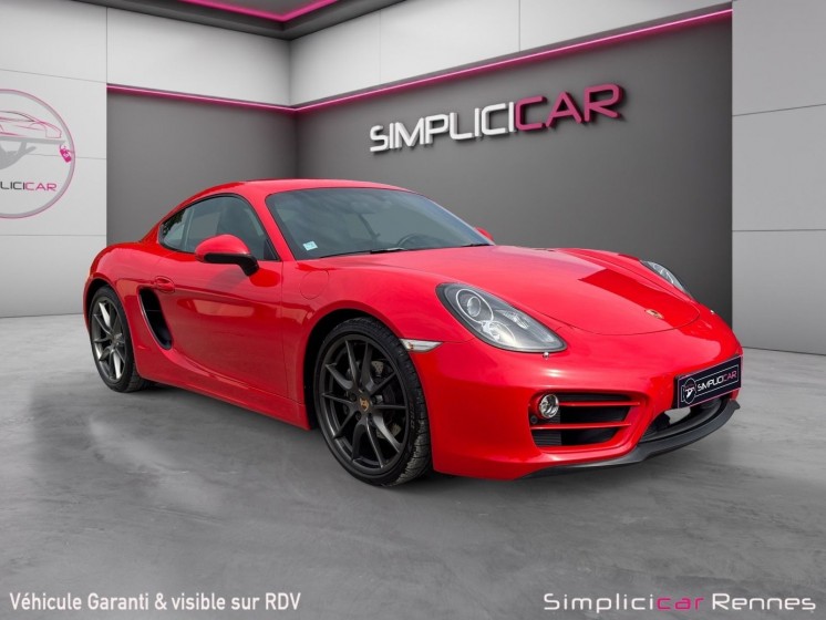 Porsche cayman 2.7i 275 pdk - pack chrono - echappement sport - rouge indien - carplay - 24000e d'options occasion... Porsche cayman 2.7i 275 pdk - pack chrono - echappement sport - rouge indien - carplay - 24000e d'options occasion...