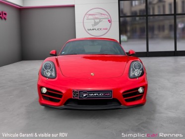 Porsche cayman 2.7i 275 pdk - pack chrono - echappement sport - rouge indien - carplay -  24000e d'options occasion...