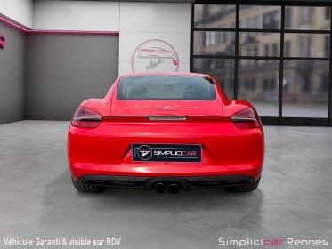 Porsche cayman 2.7i 275 pdk - pack chrono - echappement sport - rouge indien - carplay -  24000e d'options occasion...
